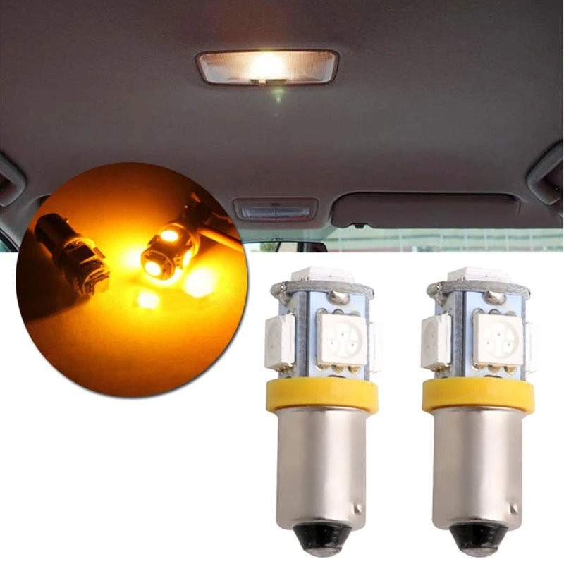 Прямая поставка и оптовая продажа 1 шт. T11 BA9S 5050 5-SMD светодиодный автомобильный