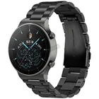 Ремешок для часов Huawei GT 2 2E GT2 Pro, 22 мм, нержавеющая сталь, Замена ремешка для часов Honor Magic 1, 2, 46 мм, мужской ремешок для часов