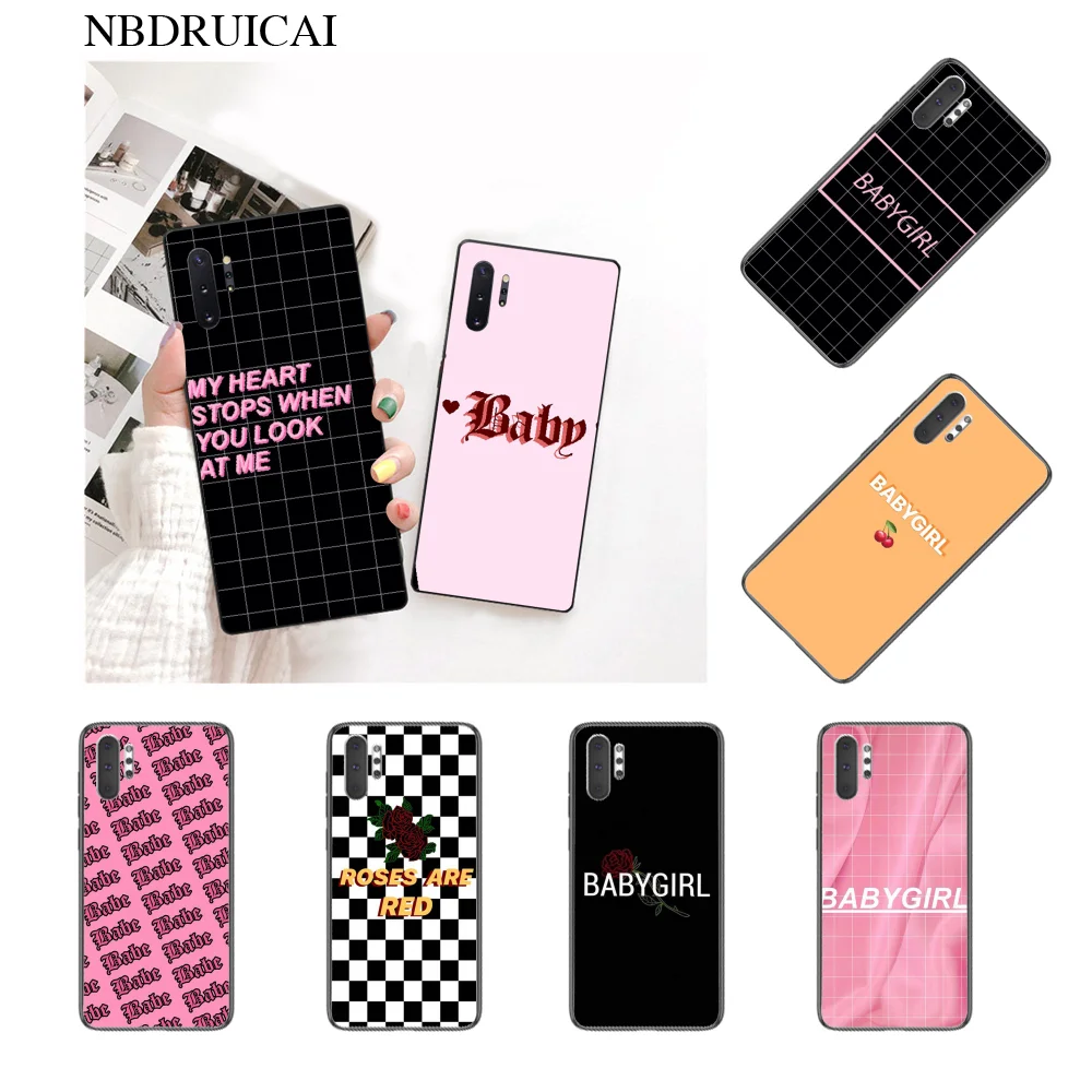 NBDRUICAI чехол для телефона Samsung Note 3 4 5 7 8 9 10 pro A7 2018 A10 A40 A50 A70 J7 |