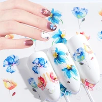 41 sheets fashion white flower beauty polish items nail art decals french tips water transfer tattoos stickers nail tool stz