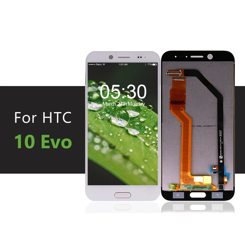 Оригинал для htc 10 EVO ЖК дисплей сенсорный экран дигитайзер болт Evo Замена