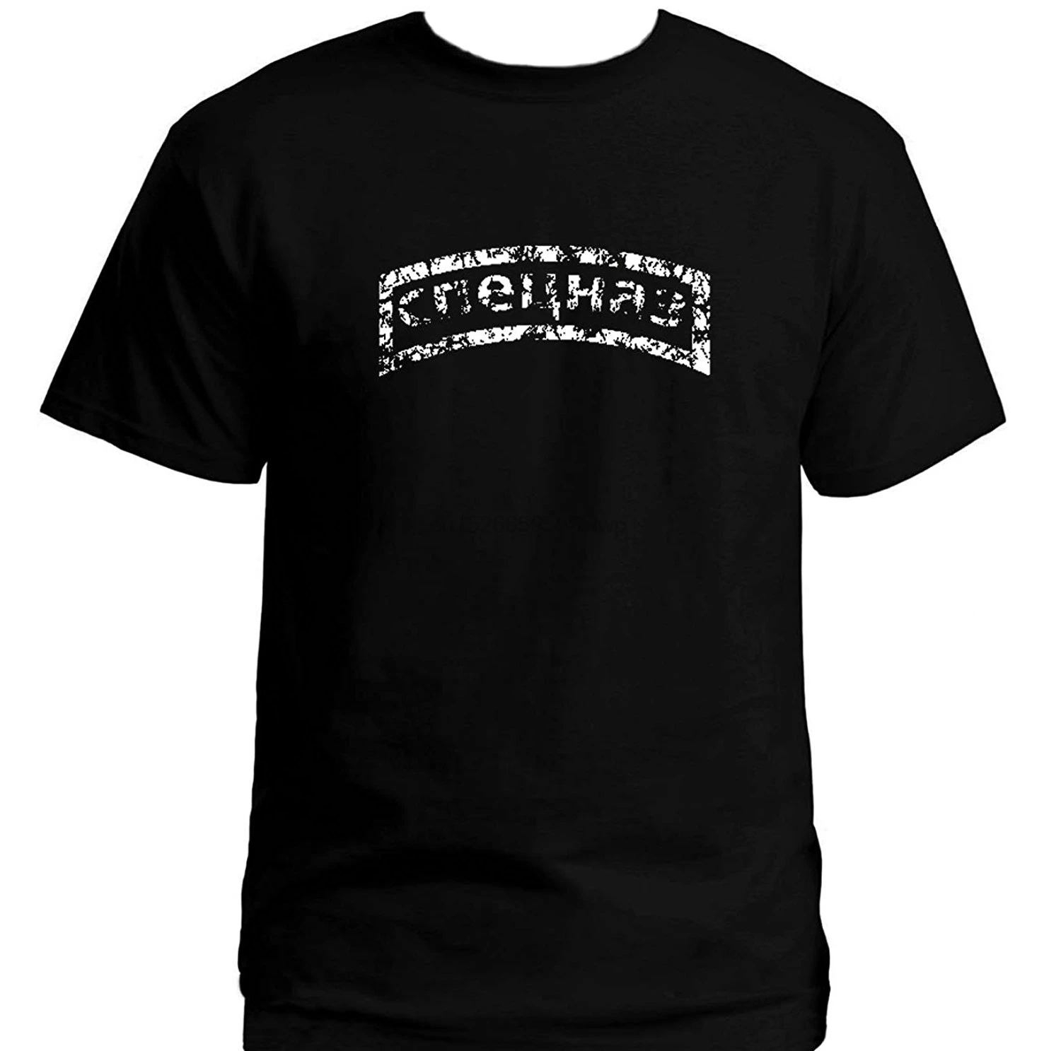 

2020 New Summer Cool Tee Shirt Russian Special Forces Ops Spetsnaz Cyrillic Script t-Shirt Funny T-shirt
