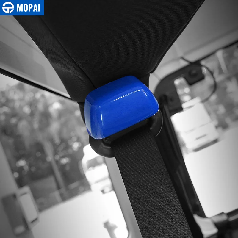 MOPAI ABS автомобильный Внутренний ремень безопасности для сиденья кнопка украшения