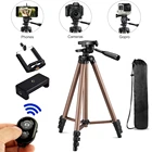 Штатив для камеры Wt3130, алюминиевый держатель для телефона, для цифровой зеркальной камеры, видеокамеры, высотой 1,3 м, 130 см