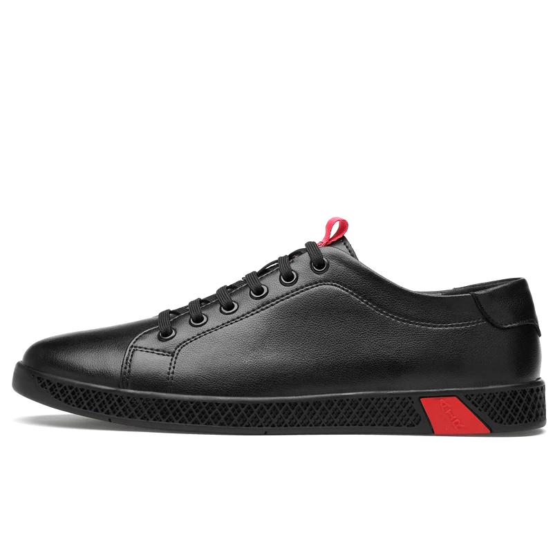 Мужские кроссовки весенне-летняя кожаная повседневная обувь новинка 2020