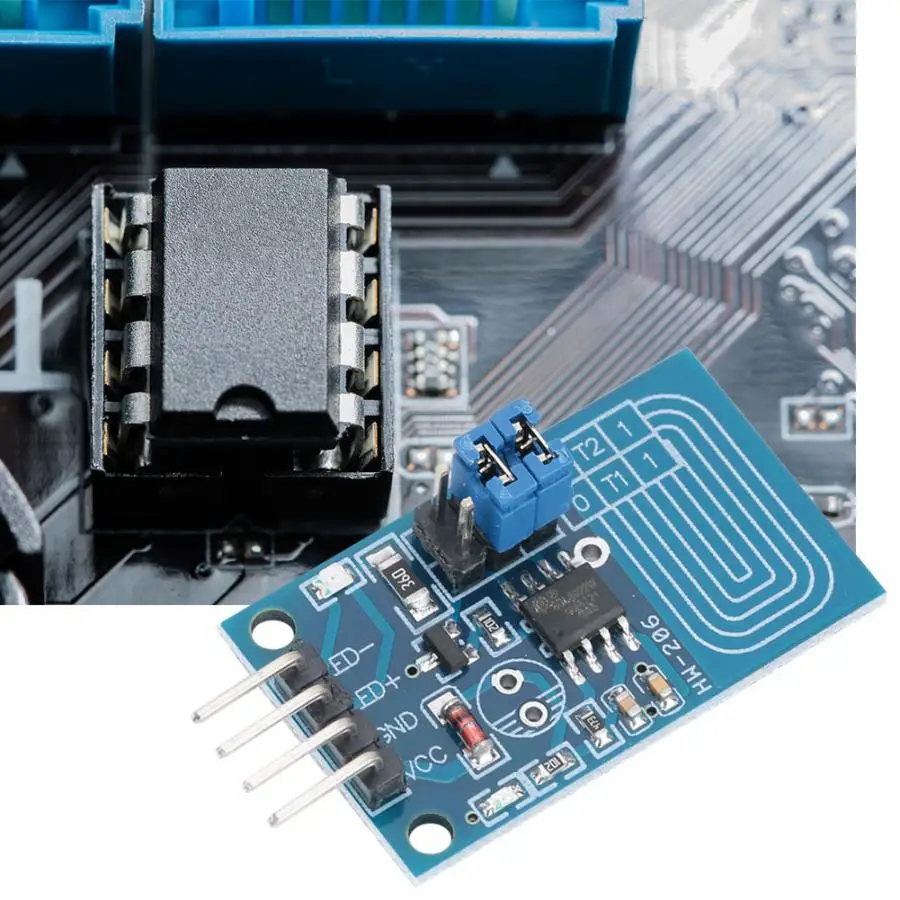 Светодиодный регулятор яркости 5 шт. электронный емкостный модуль диммера с