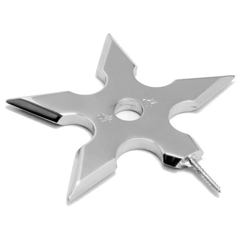 Крючки для пальто ниндзя в форме звезды из нержавеющей стали креативный