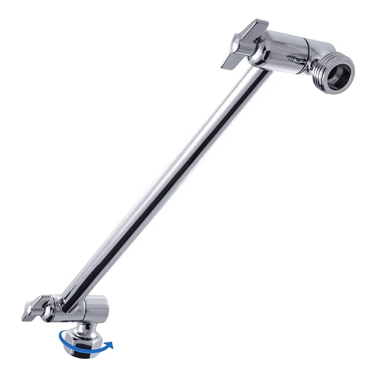 

10 inch Shower Extension Arm 11inch brass Adjustable shower arm