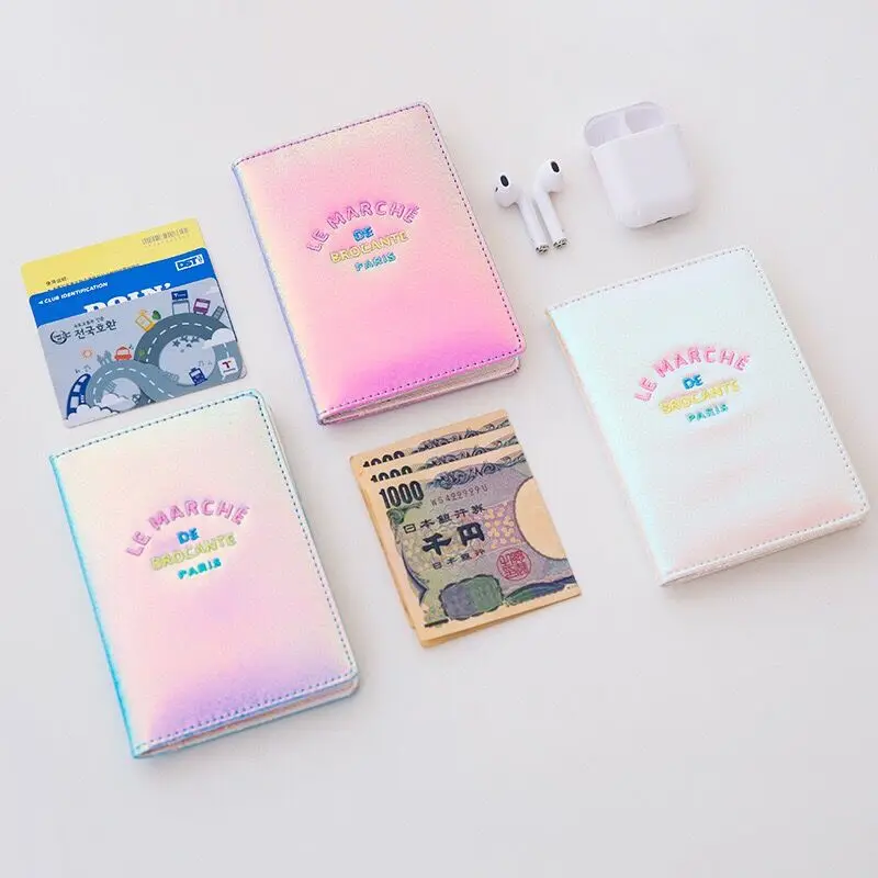 Блестящий чехол Bentoy Milkjoy для паспорта мягкие корейские и Японские Женские сумки