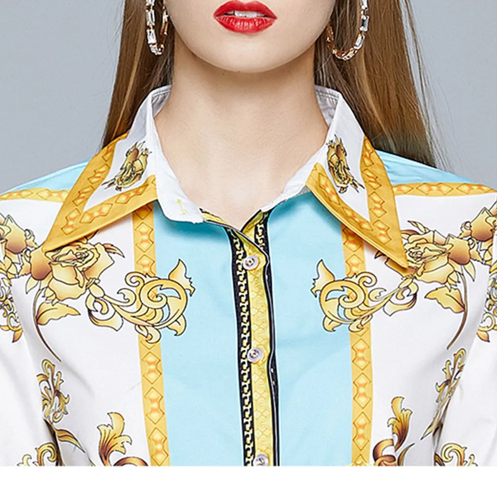 Conjunto de 2 piezas formado por Top y pantalón corto, manga corta, cuello vuelto, con bolsillos, para mujer