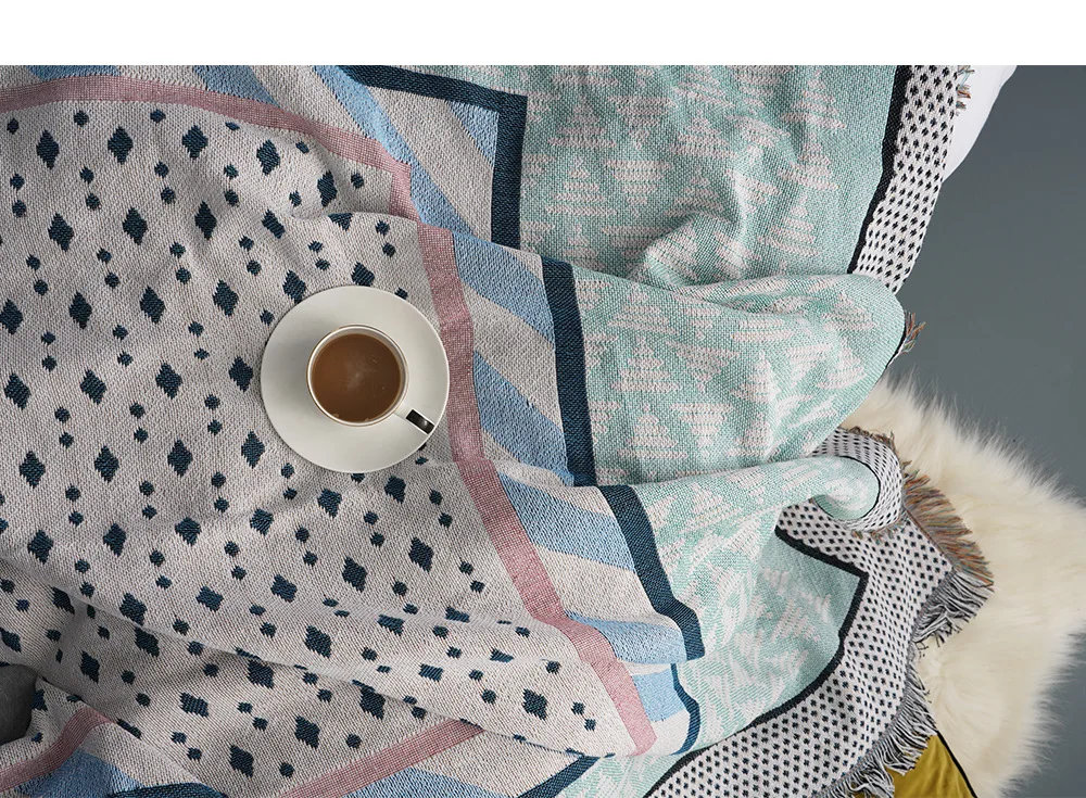 

Cotton thread sofa cover cloth sofa cover small fresh sofa towel restaurant tablecloth wall tapestry