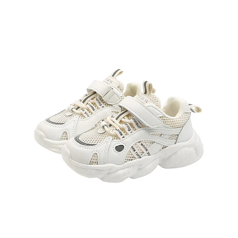 

2022 Summer Air Mesh Breathable Shoes Baby Fashion Sports Running Shoes Sports Shoes Sneakers Cool Casual Hot In Kids Non-slip