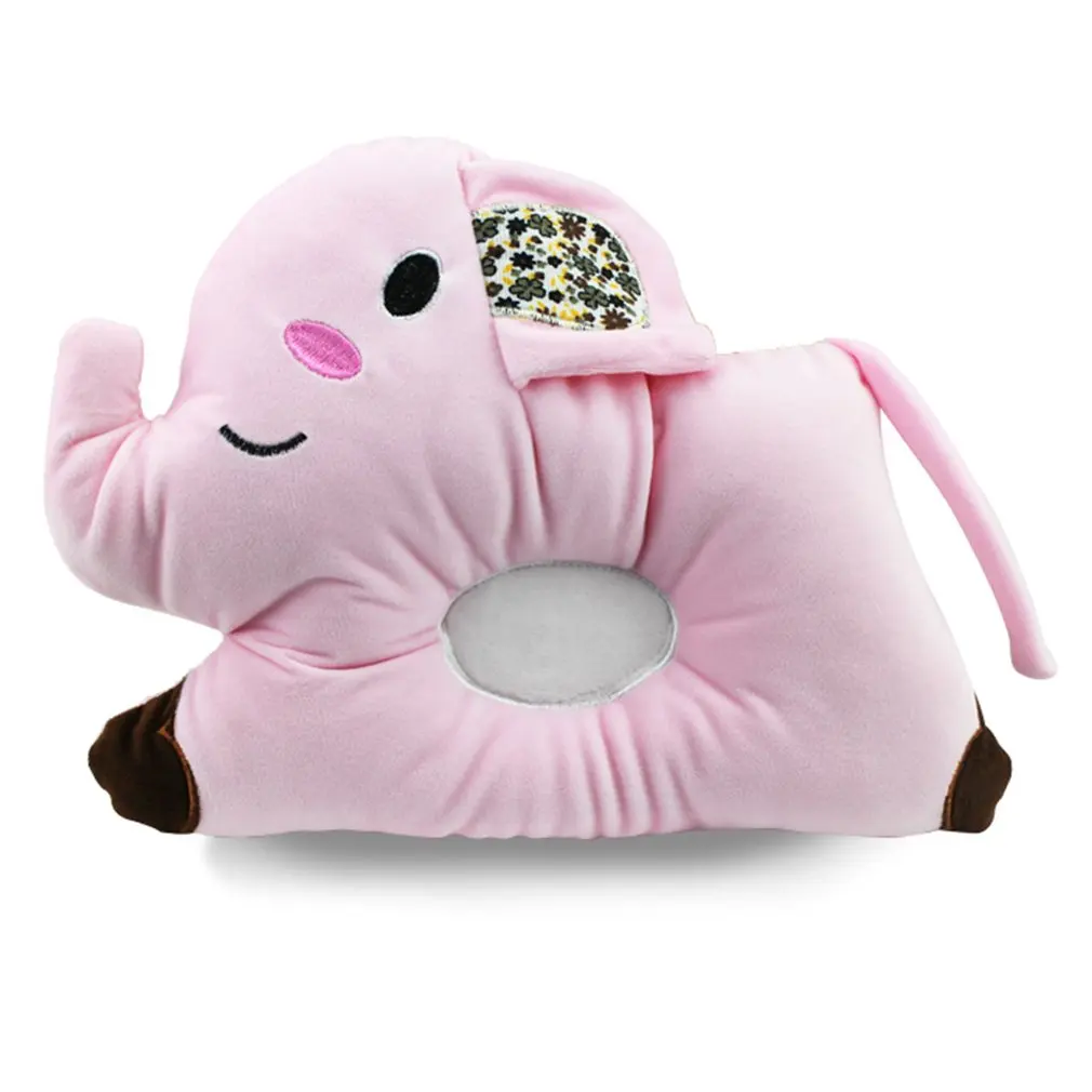 Хлопковая Подушка с эффектом памяти для новорожденных плоская подушка головы