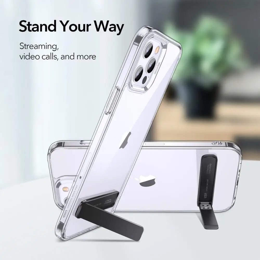 ESR Holder for Phone Stand Kickstand iPhone 13 12 11 Pro Samsung Note 20 Xiaomi Phones Boost Metal Foldable Cradle | Мобильные