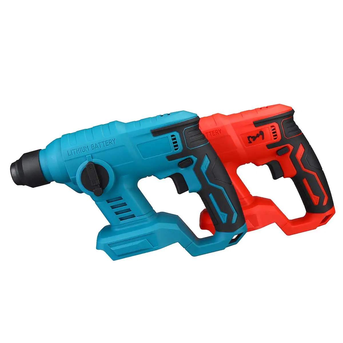

18V Rechargeable Brushless Cordless Rotary Hammer Drill 28mm Electric Hammer Flat Impact Drill Power Tool For Makita Battery
