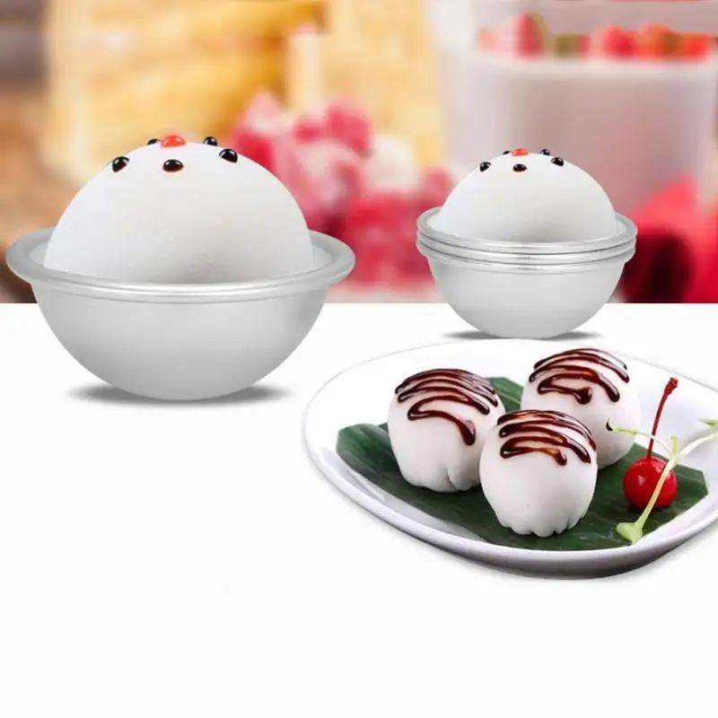 Полукруглая форма для ванны бомб солонка выпечки сделай сам металлическая