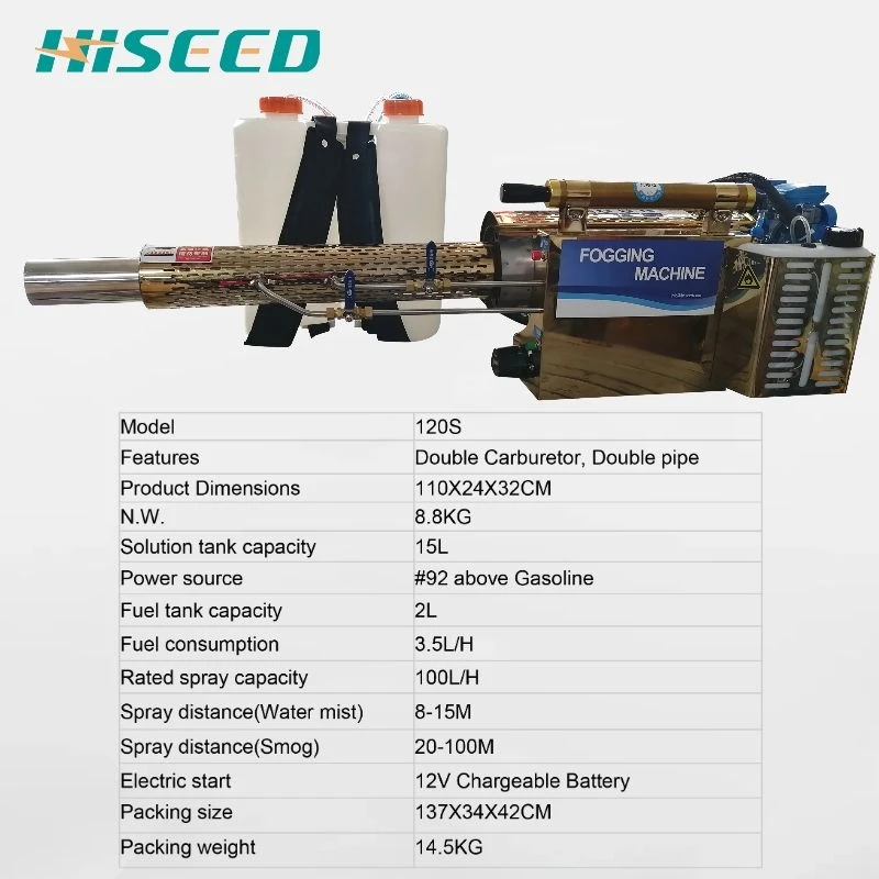 Сельскохозяйственная фумигация портативный Тепловой fogger Туман запотевание