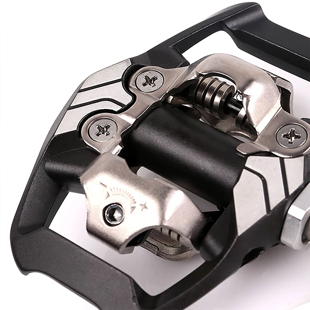 

M8020 Self-Locking SPD Pedals MTB Components Using for Bicycle Racing Mountain Bike Parts Aluminium Alloy Self Locking Pedals