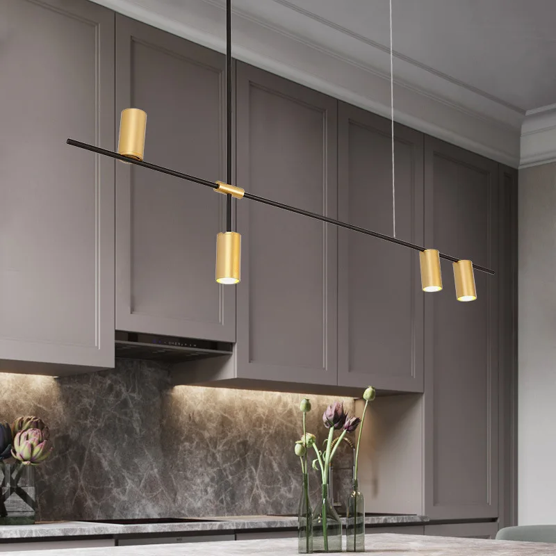 Post-modern LED Long Chandeliers Lighting Scandinavian Creative Designer Hanging LampS Dining Room Living Lustre Luminaire | Освещение