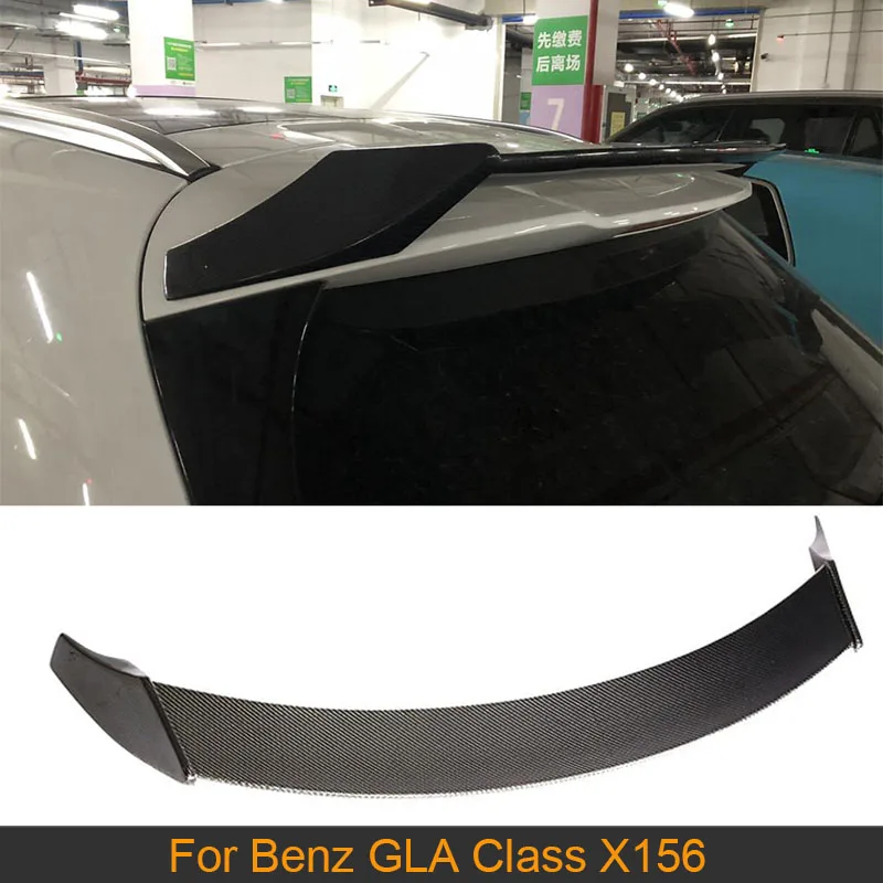 Спойлер на крышу багажника из углеродного волокна для Mercedes-Benz GLA Class X156 GLA200 GLA250 GLA45