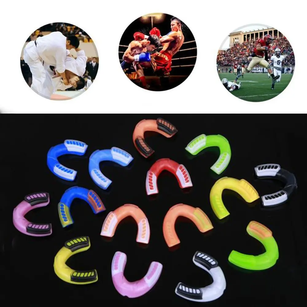 1 шт. профессиональная защита рта для взрослых зубов бокса спорта футбола