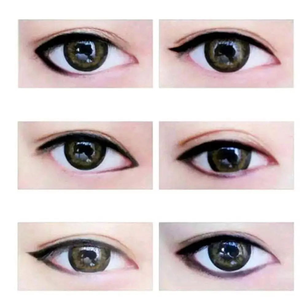 Двухсторонняя Водостойкая Подводка для глаз макияжа звезда сердце точка луна