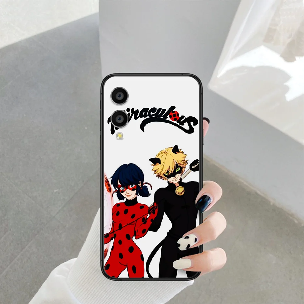 

Seven Star Ladybug Girl Phone Case For Huawei Honor 6A 7A 7C 8 8A 8X 9 9X 10 10i 20 Lite Pro Play black Hoesjes Silicone Funda