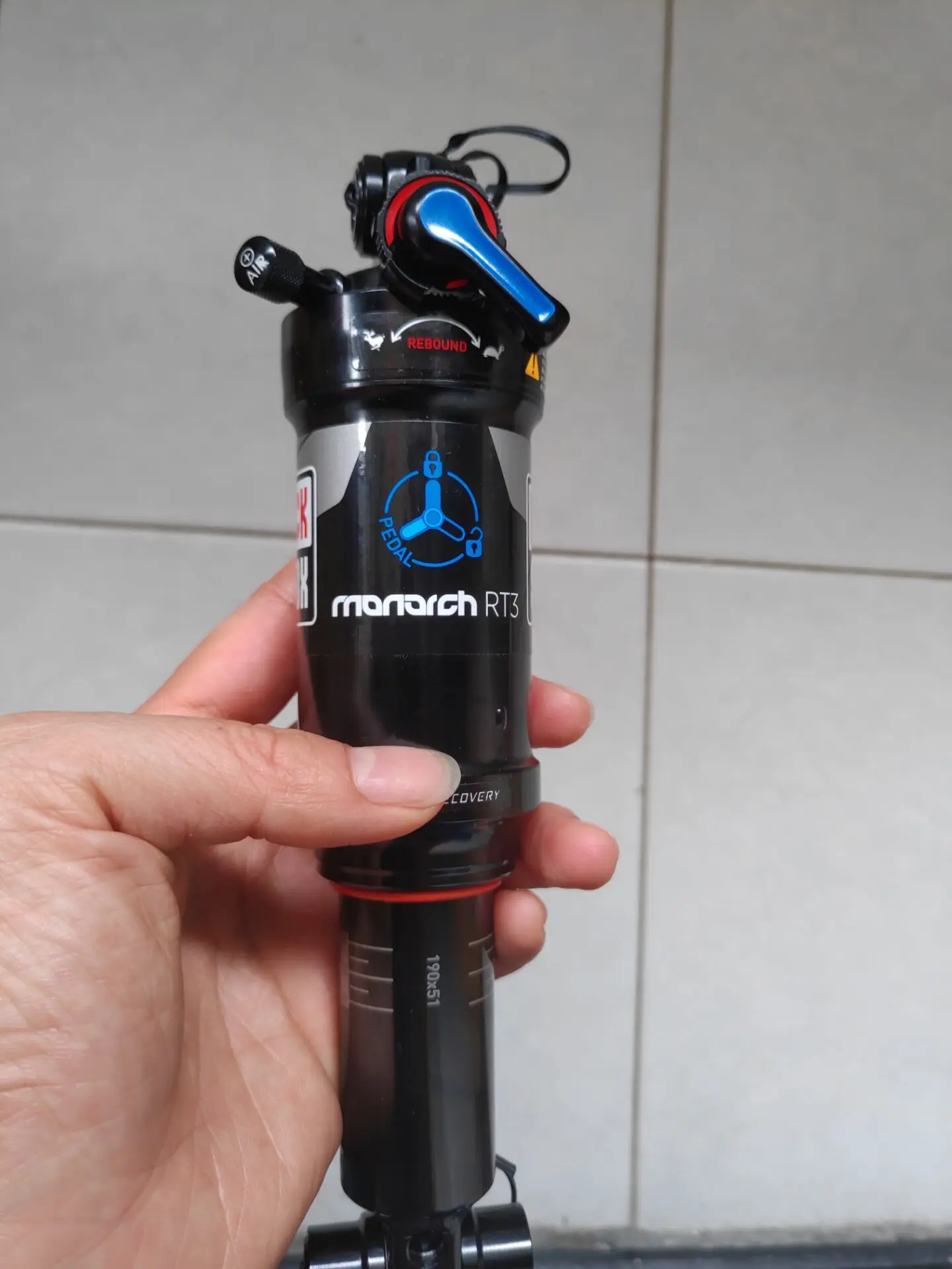 Задний амортизатор Rockshox Monarch RT3 полный размер настраиваемый мм|Задние