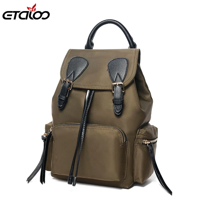 Женский рюкзак на молнии школьная сумка высокого качества из искусственной кожи