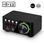AIYIMA MA12070 мини-усилитель звука 5.0 усилители Bluetooth Stereo HIFI Audio Amp 50W + 50W USB TF MP3 Система домашнего кинотеатра