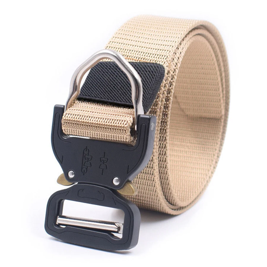 Ремень мужской Тактический Нейлоновый ремень для военных тренировок спорта на