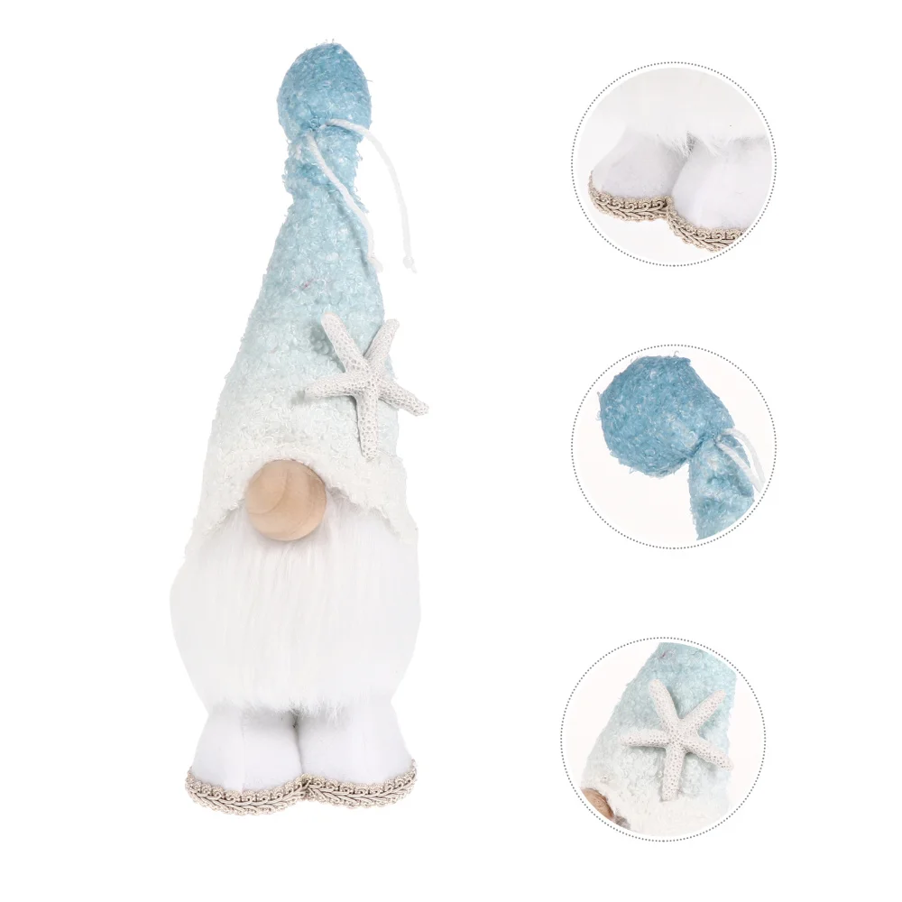 

1Pc Lovely Plush Gnome Dolls Ornament Furry Gnome Dolls Desktop Decoration