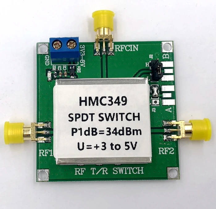 HMC349 однополюсный двойной переключатель (SPDT) Номинальный частотный диапазон от 100