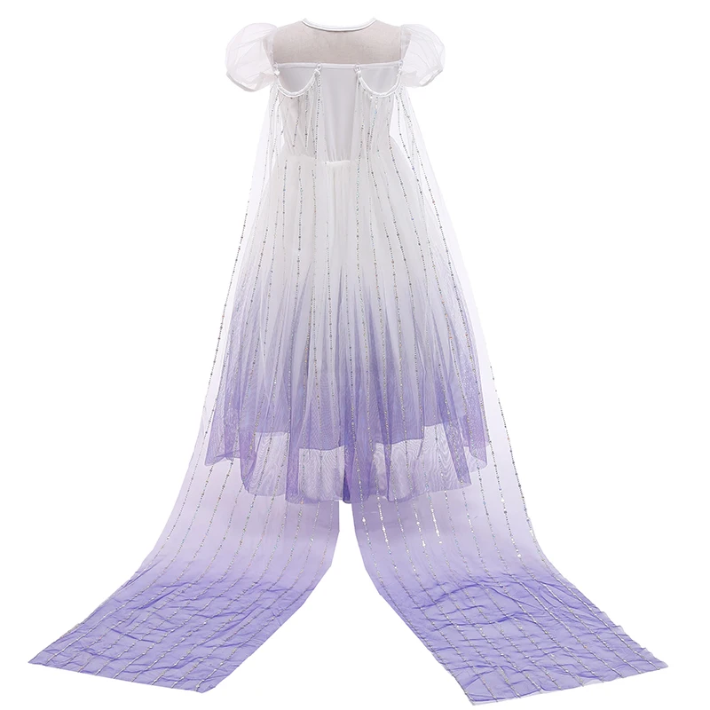 

2020 Winter Girl Fancy Cosplay Princess Dress Set Kids Snowflake Costume For Girls Halloween Christmas Party Clothes