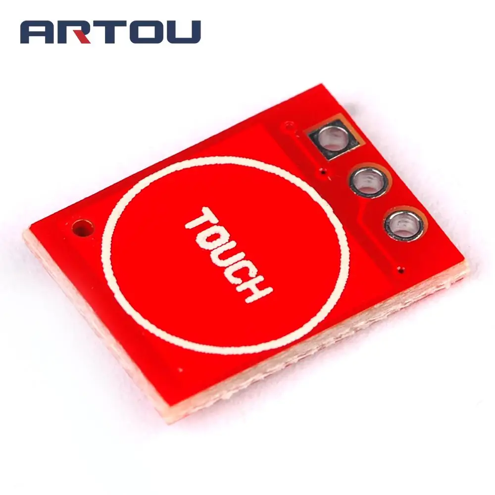 Сенсорный модуль переключателя TTP223 сенсорная кнопка самоблокирующиеся/не