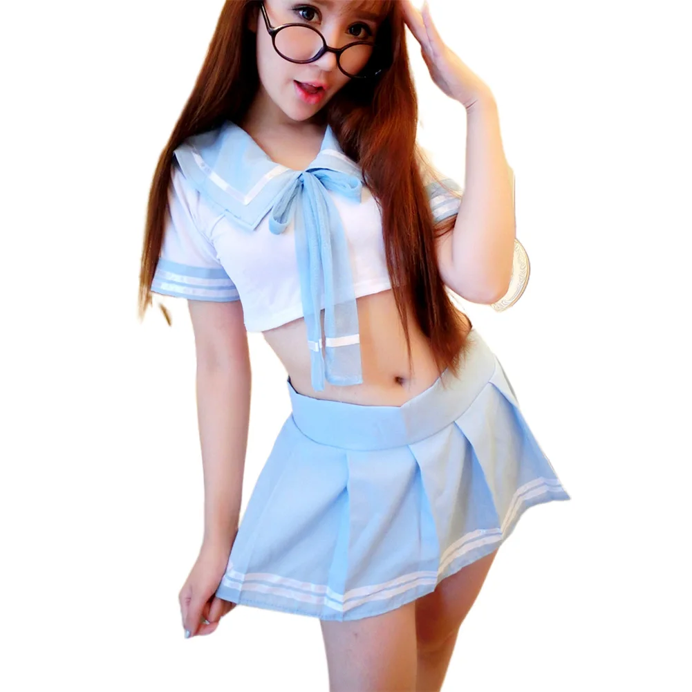 Sweet Student Sexy Lingerie School Uniform Sexy Underwear Female Sexy Mini Skirt Outfit Cosplay Sexy Costumes Sex Product