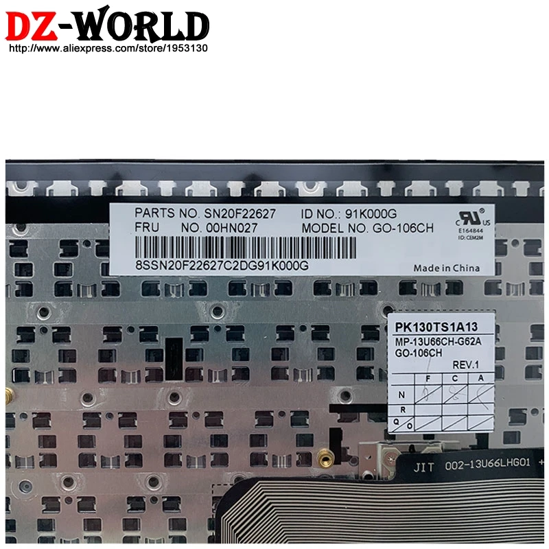 new original swiss keyboard for lenovo thinkpad e550 e550c e555 e560 e565 laptop 00hn027 00hn064 00hn101 free global shipping