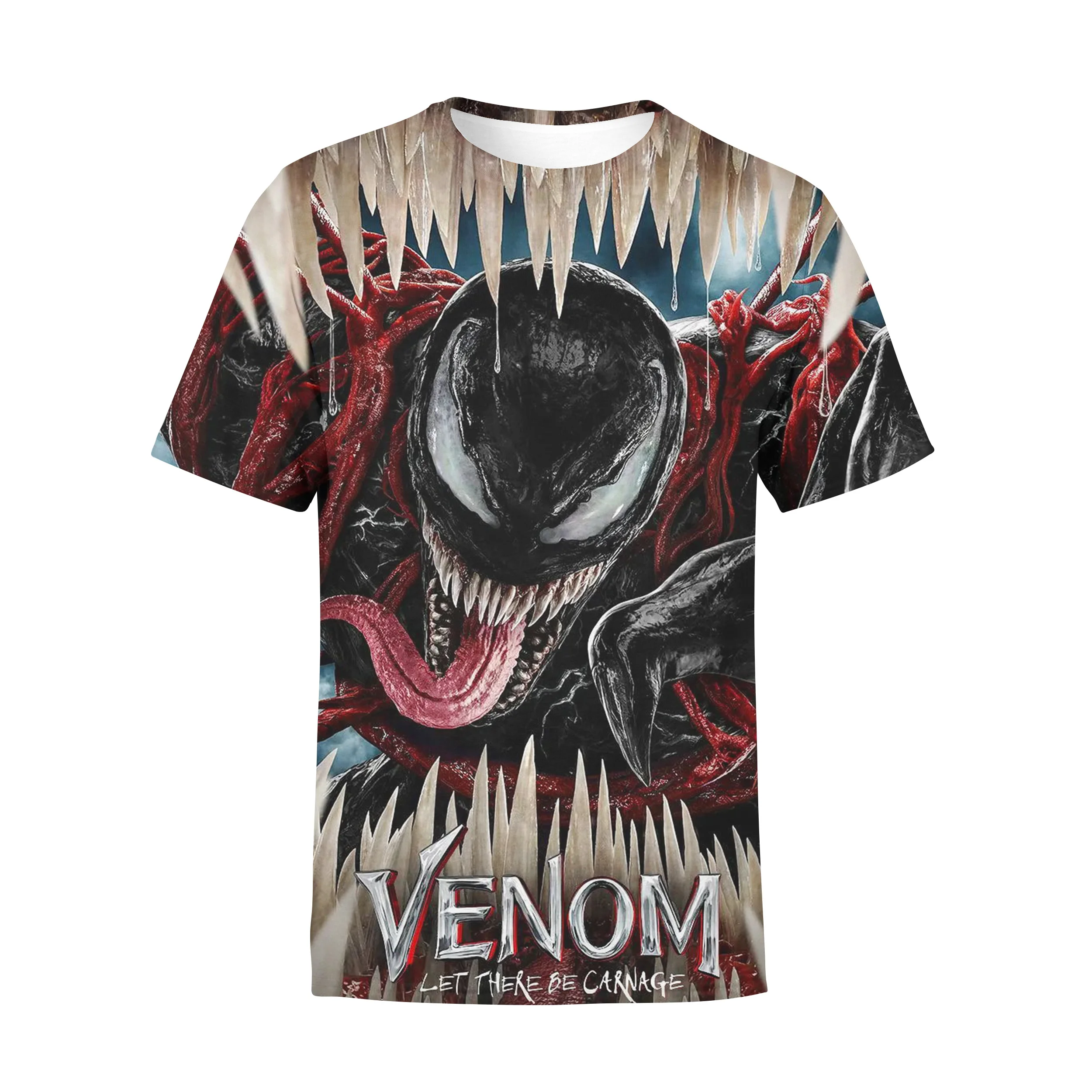 Футболка с принтом Веном: Да карнидж детские футболки одежда 3D топы Детская