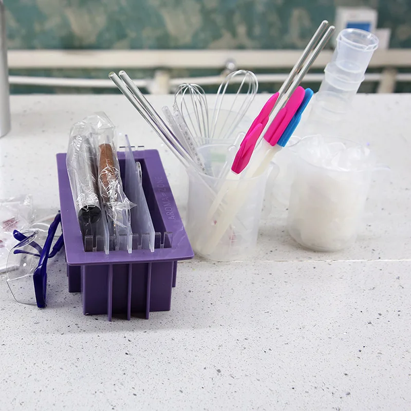 Набор для изготовления кухонного мыла силиконовая форма с разделителями