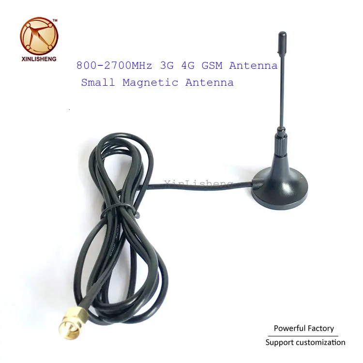 Оптовая продажа Oem маленькая магнитная антенна 4dbi 800 2700 МГц 3g 4g Gsm ретранслятор