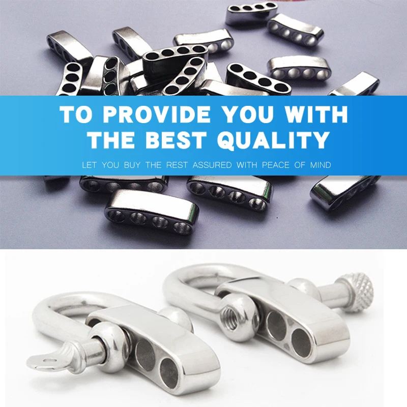 U образное якорное крепление из нержавеющей стали винтовой штифт Паракорд