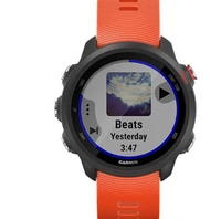 garmin forerunner 245 music gps running smartwatch with music and advanced dynamics heart rate monitoring marathon smart watch