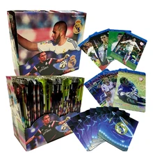 English Version World Star Card Soccer Player Game Board Game Card Fighting Football Star Favorites Toy Kids