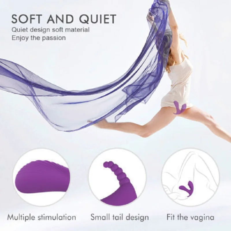 Вибратор на трусиках для стимуляции точки G клитора подогрева интимные секс