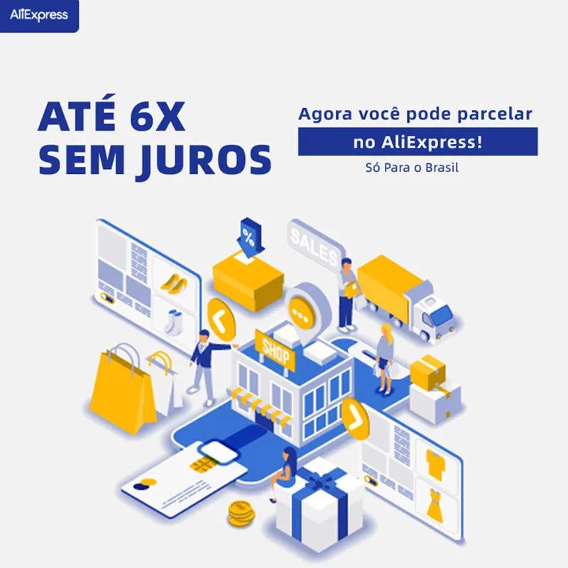 

How do Brazilian buyers pay in installments when buying on AliExpress