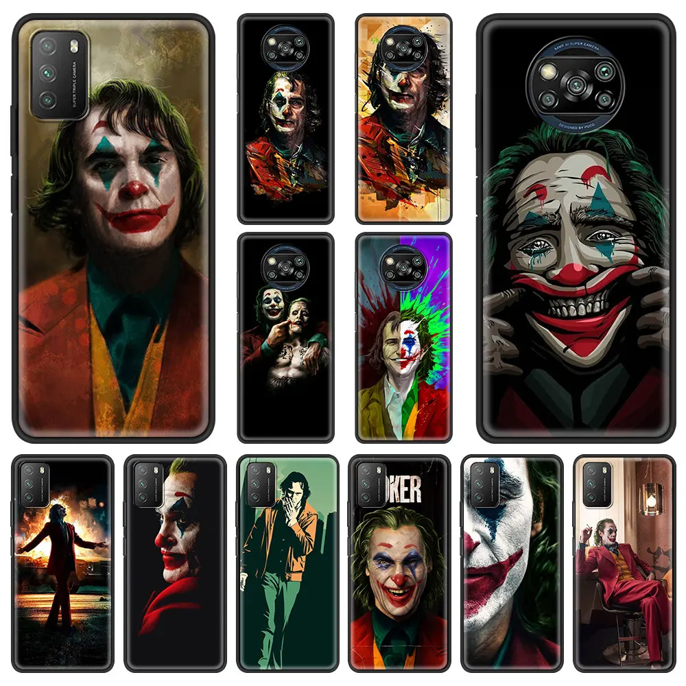 Чехол Crazy Joker для Xiaomi Mi Poco X3 NFC M3 F3 Note 10 Lite 11 Ultra 10T Pro 5G 9T | Мобильные телефоны и