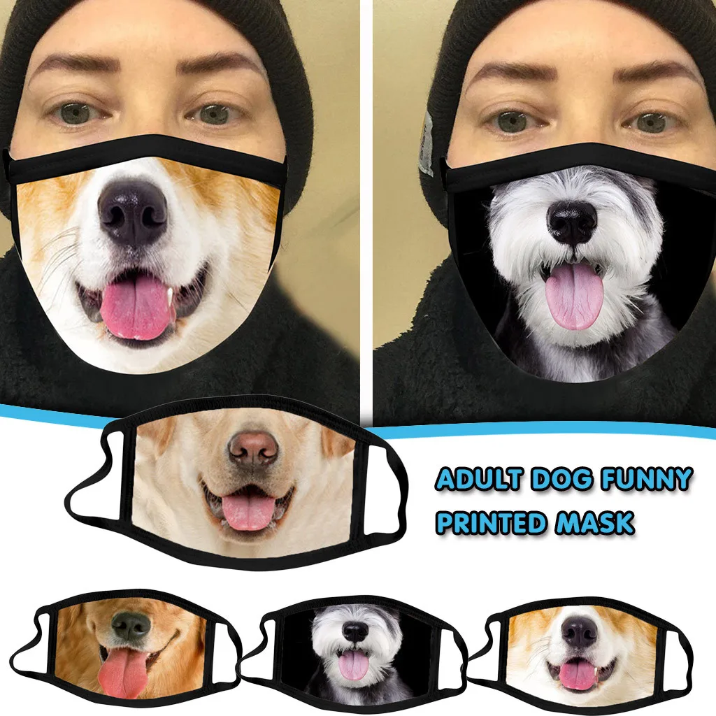 Маска Защитная многоразовая для взрослых моющаяся дышащая Пылезащитная маска с