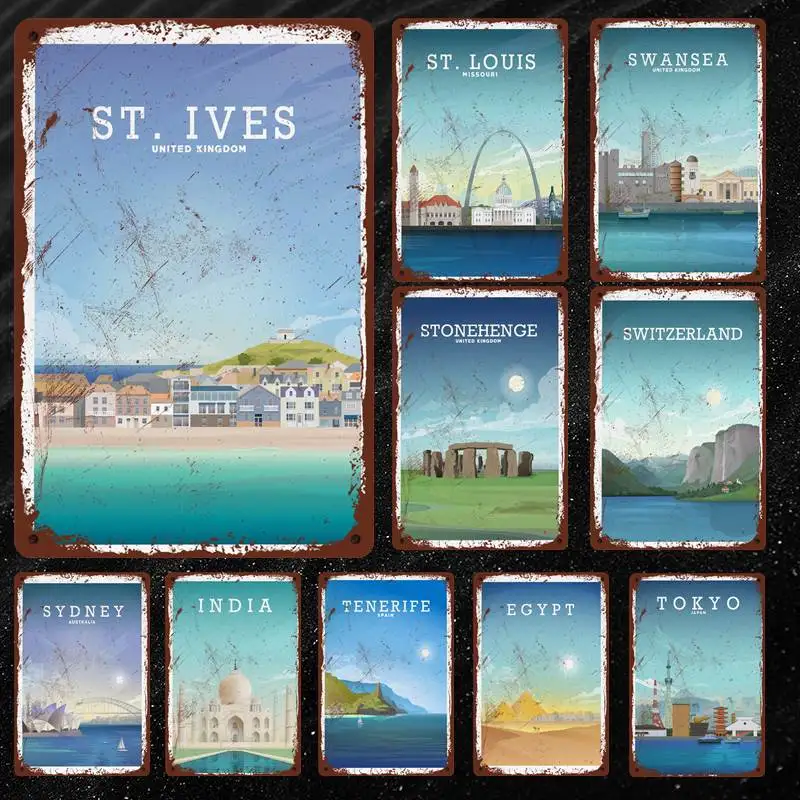 

Tokyo Tokyo Japan Asia Travel by HillView Metal Plaque Poster for Home