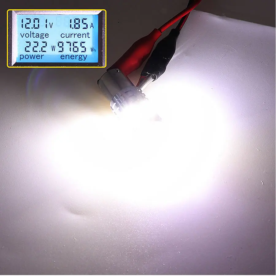 

1 Pcs BA15S BAU15S 1156 7440 LED 6 SMD 1860 Auto Car Reverse Bulbs Turn Signal Dome White Parking Lights Tail Map Lamp 12V DC