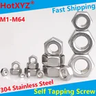 Шестигранная гайка высокого качества 304 из нержавеющей стали гайка Стопорная гайка от производителя оптовая торговля M1M2M3M5-M64